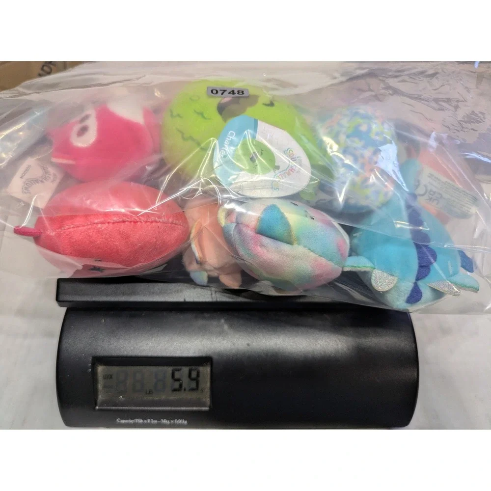 Squishmallows Mini Plush Lot 16pc McDonald's Happy Meal Toys Charles Cam Cookie